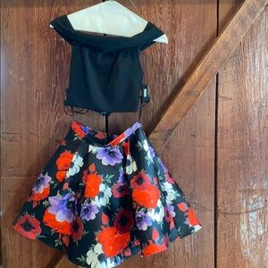 Gorgeous B Darling 2 piece party dress.